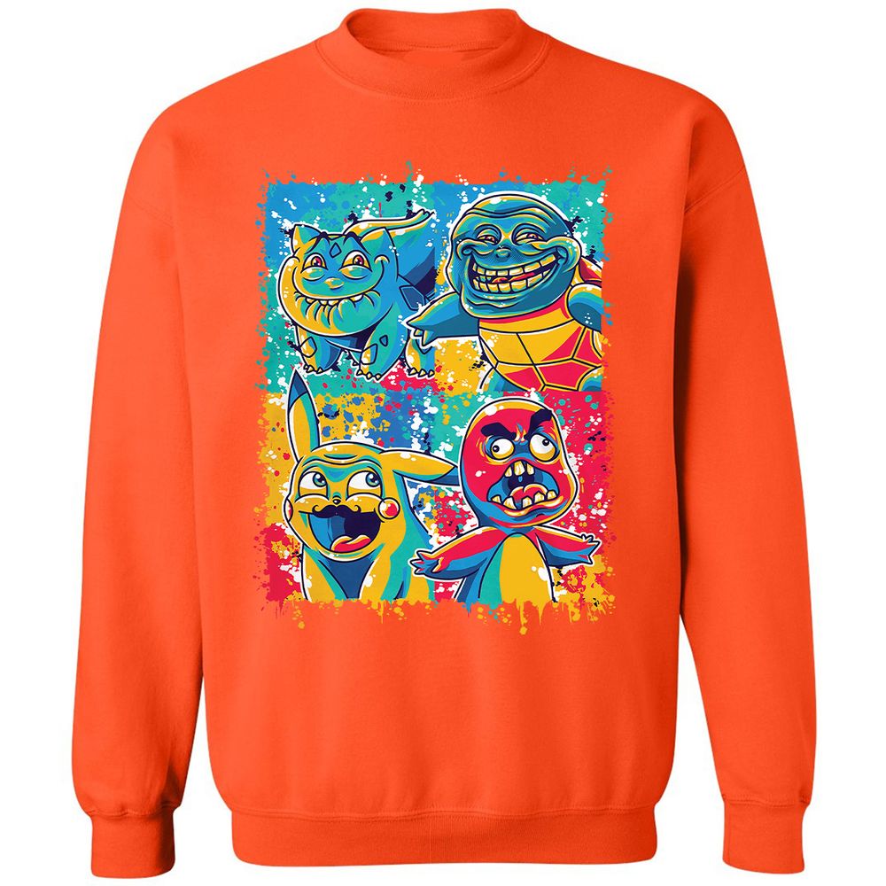 Classic Unisex Sweatshirt - VP9AW9DR - Orange - 10