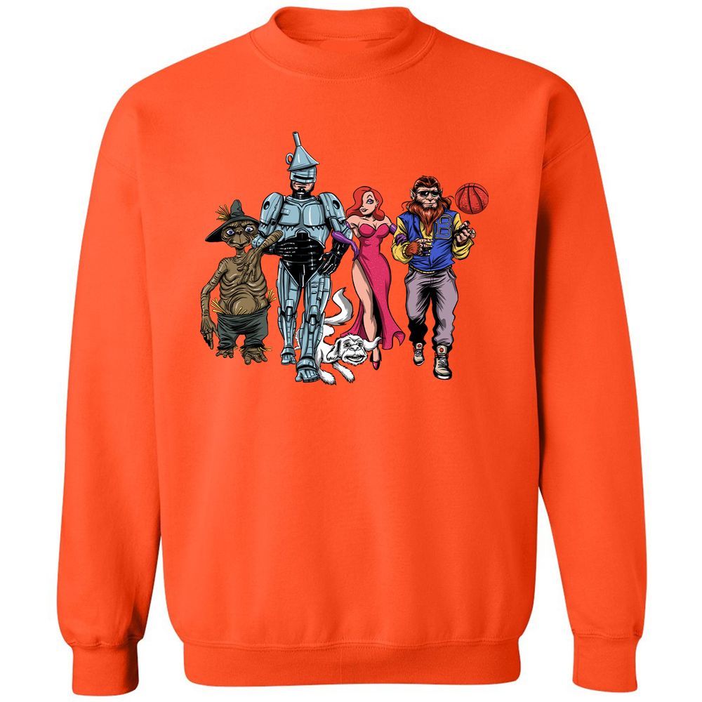 Classic Unisex Sweatshirt - CPV3C5KR - Orange - 10