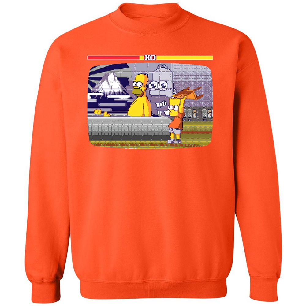 Classic Unisex Sweatshirt - AVLYJCFF - Orange - 10
