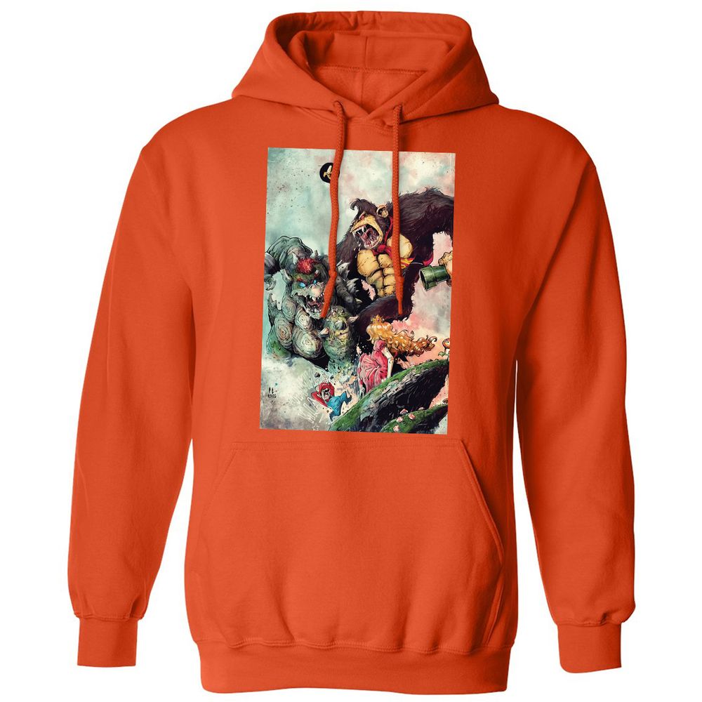 Classic Unisex Hoodie - 7RJMV1F2 - Orange - 10
