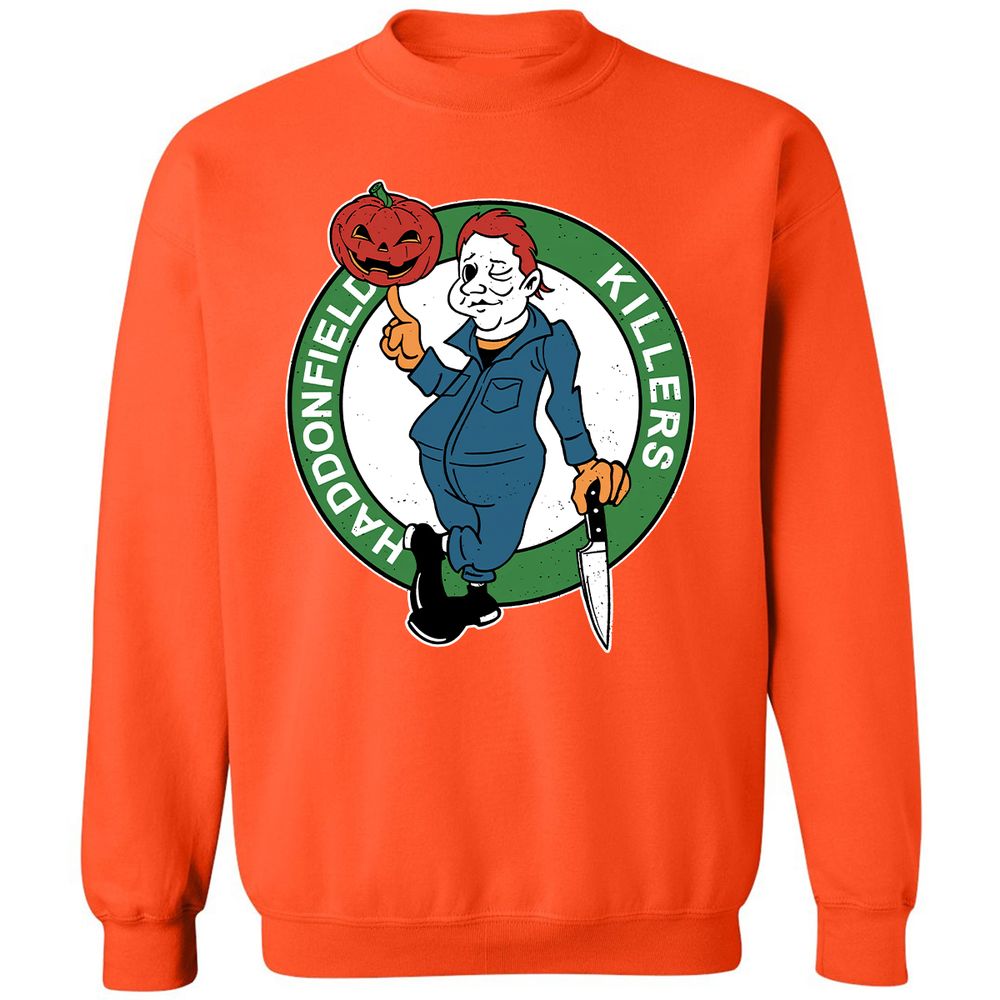 Classic Unisex Sweatshirt - FNQXEH64 - Orange - 10