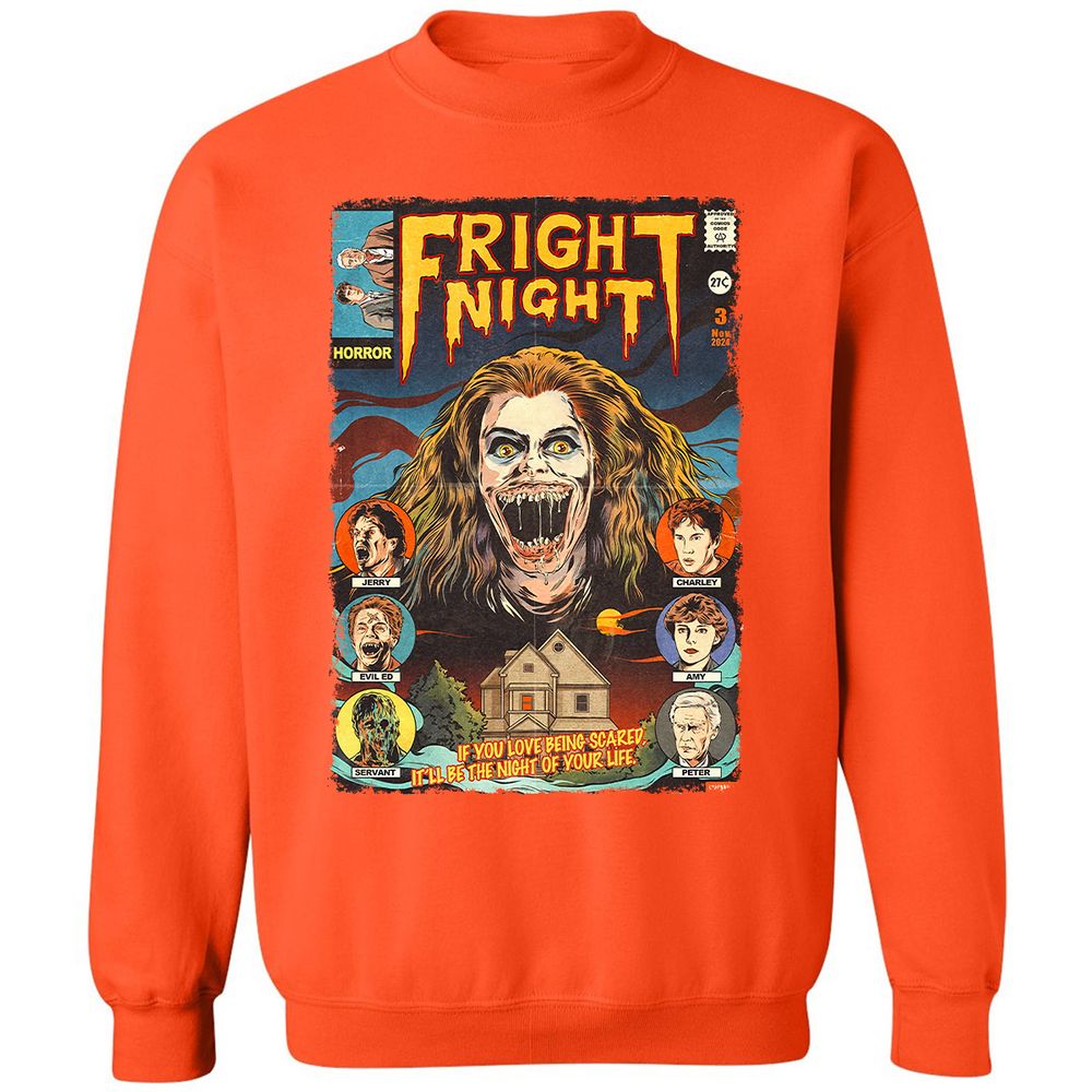 Classic Unisex Sweatshirt - 4RNU1PHE - Orange - 10