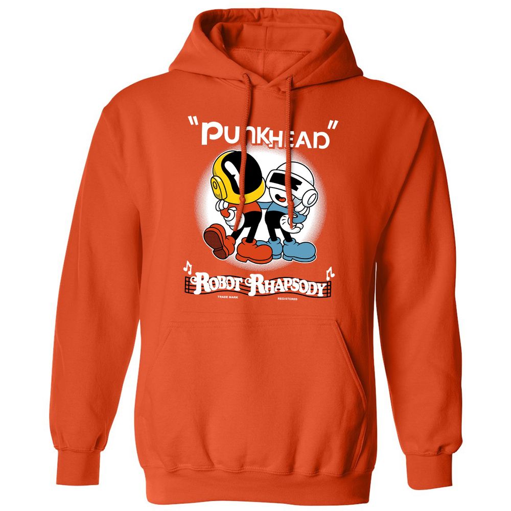 Classic Unisex Hoodie - UL7XLKLM - Orange - 10