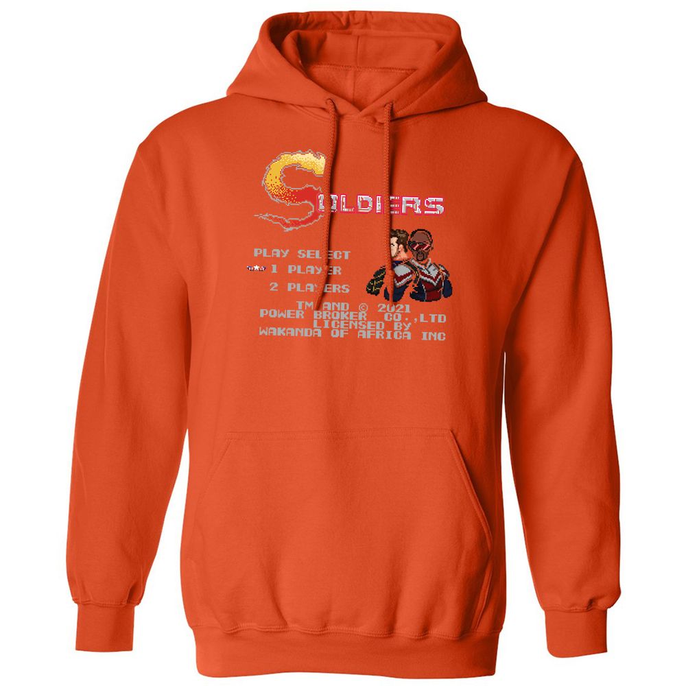 Classic Unisex Hoodie - 512Q92GG - Orange - 10