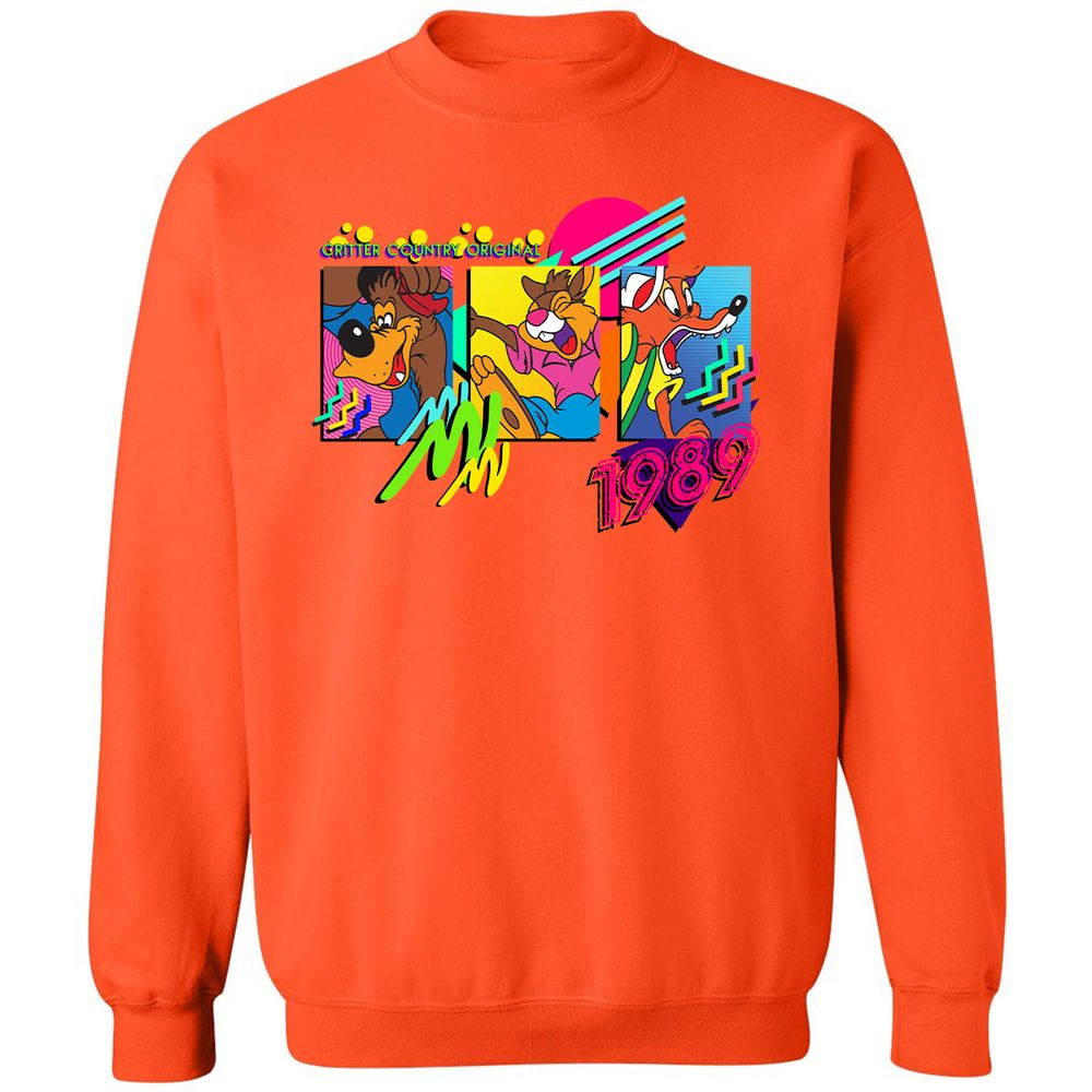 Classic Unisex Sweatshirt - 7GQQRNHJ - Orange - 10