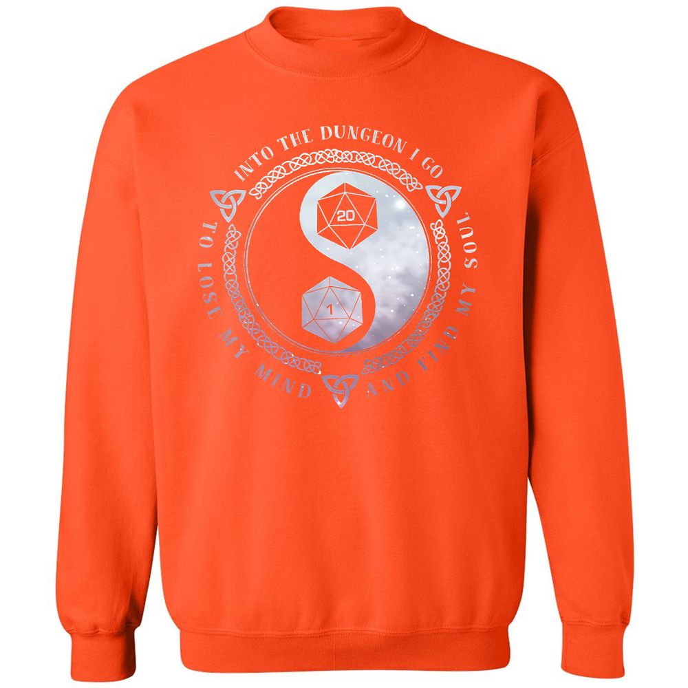 Classic Unisex Sweatshirt - JN3YH641 - Orange - 10
