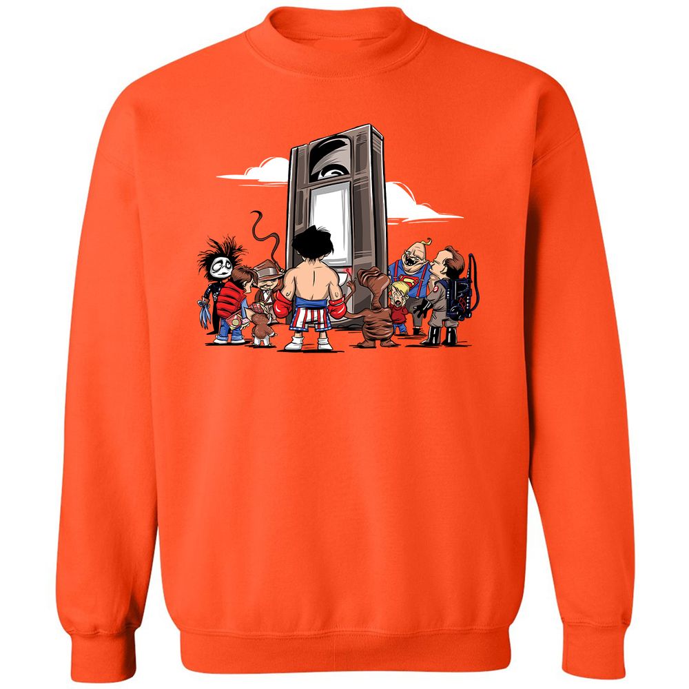 Classic Unisex Sweatshirt - VFWQJ54U - Orange - 10