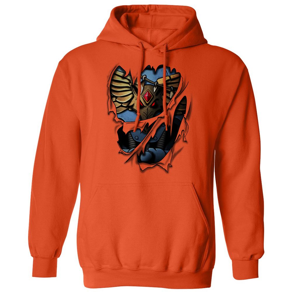 Classic Unisex Hoodie - XQG14YLM - Orange - 10