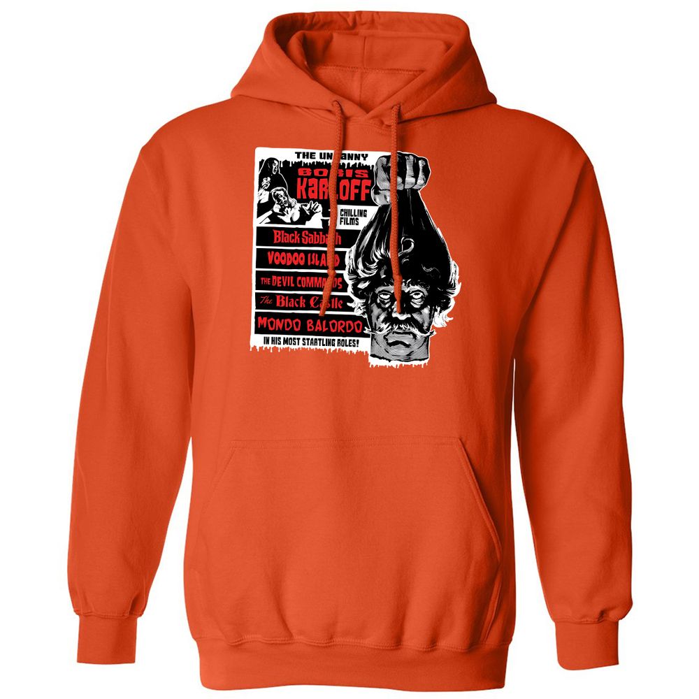 Classic Unisex Hoodie - 7D8VXJZR - Orange - 10