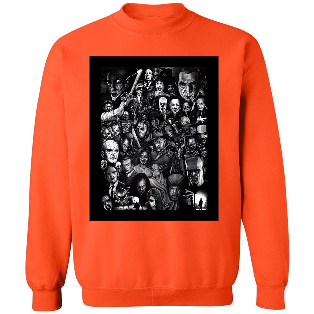 Classic Unisex Sweatshirt - VXJAEEJ4 - Orange - 10