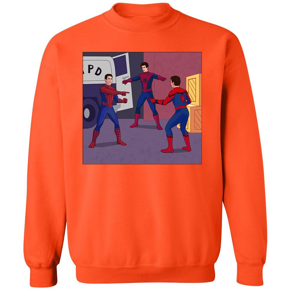 Classic Unisex Sweatshirt - JNZWC4FQ - Orange - 10