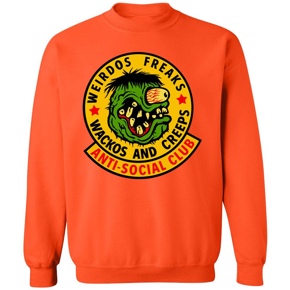 Classic Unisex Sweatshirt - U5H72MVH - Orange - 10