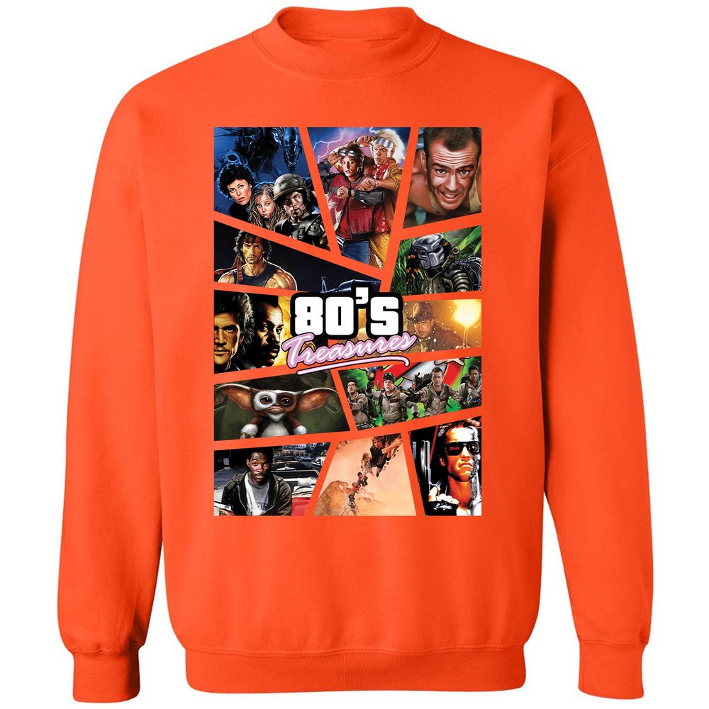 Classic Unisex Sweatshirt - VNKGABDB - Orange - 10