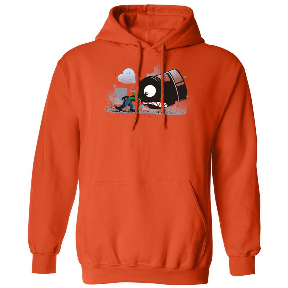 Classic Unisex Hoodie - L3P995HY - Orange - 10