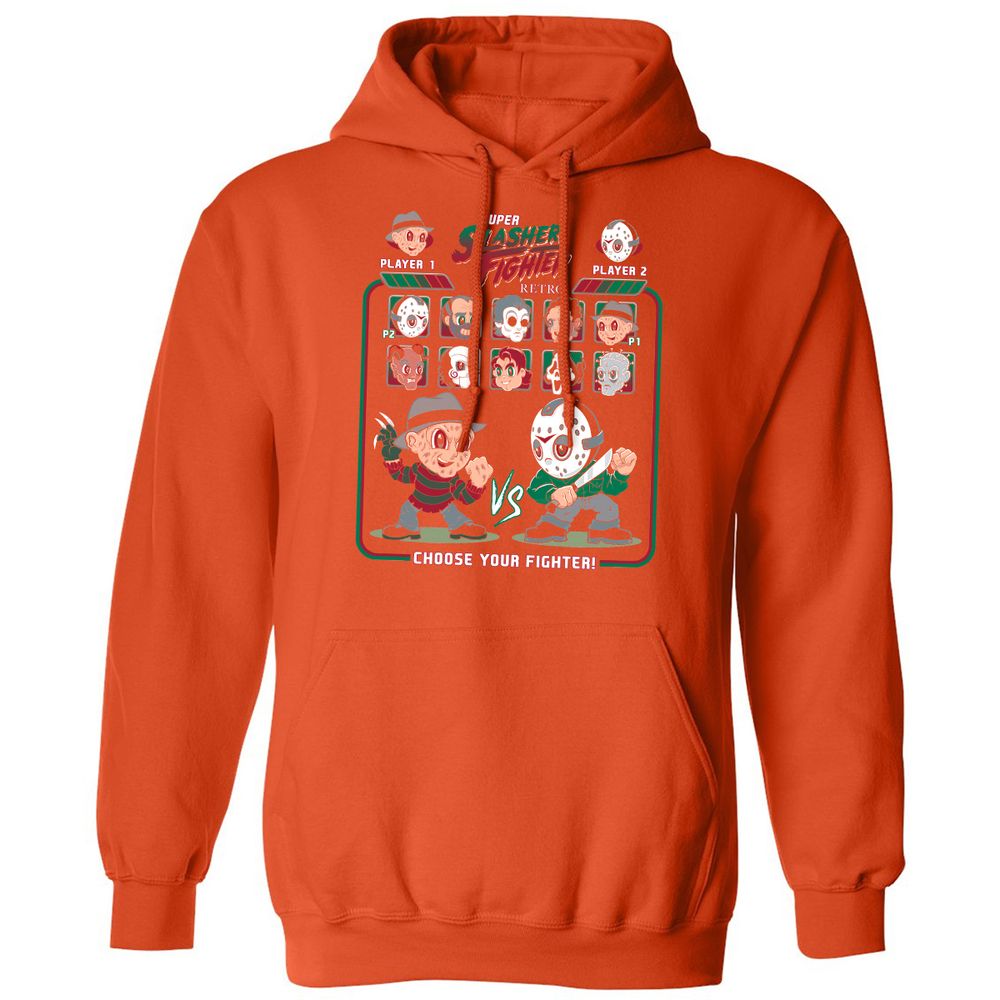 Classic Unisex Hoodie - E35L3TD6 - Orange - 10