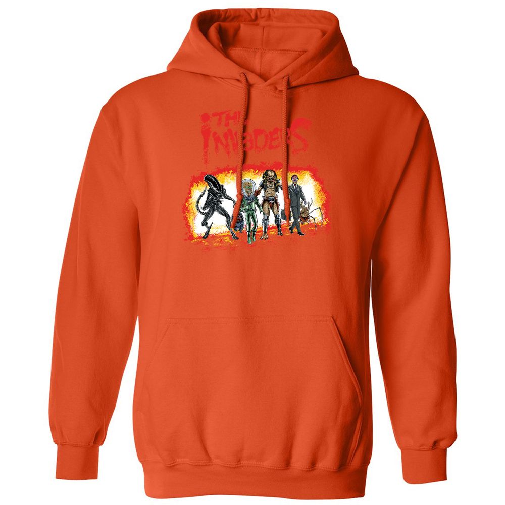 Classic Unisex Hoodie - 3T9HWCQK - Orange - 10