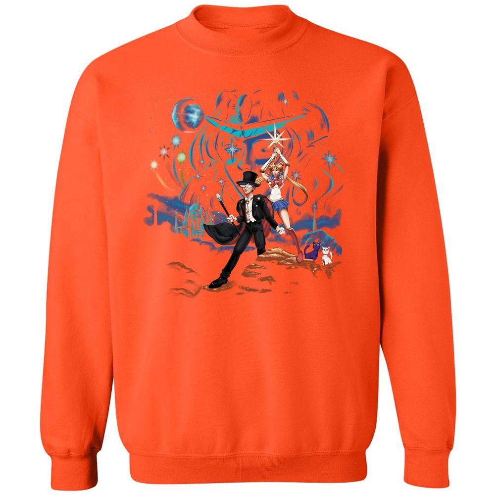 Classic Unisex Sweatshirt - MA8BNHZV - Orange - 10