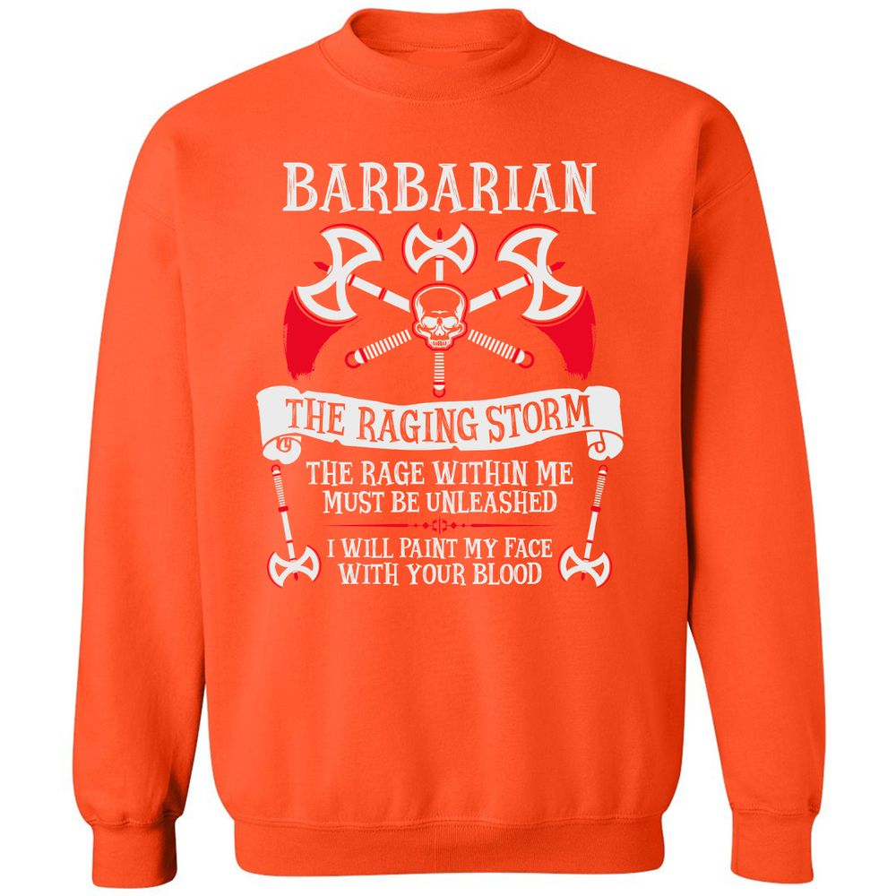 Classic Unisex Sweatshirt - 1VGC8DCM - Orange - 10
