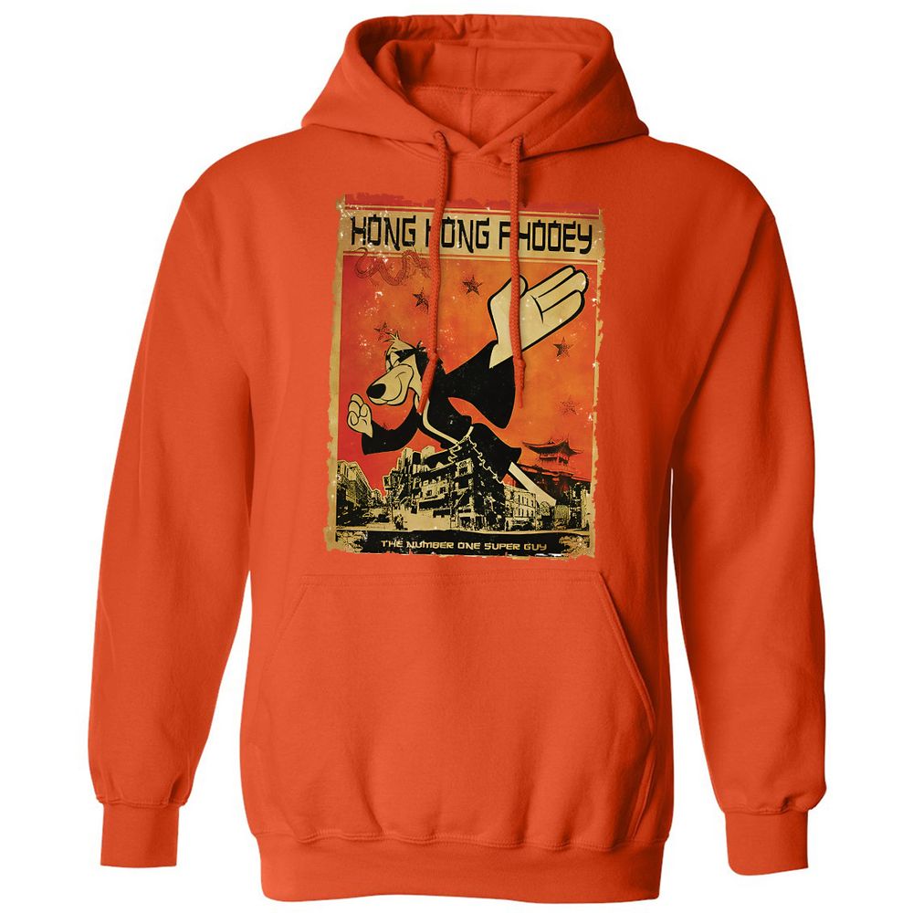 Classic Unisex Hoodie - QQ3ZEU7E - Orange - 10