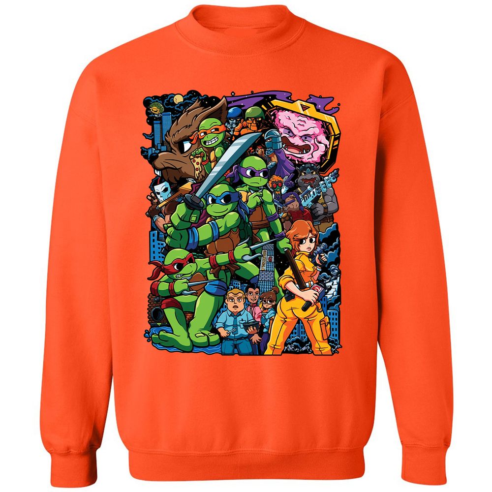 Classic Unisex Sweatshirt - 5MNREMDE - Orange - 10