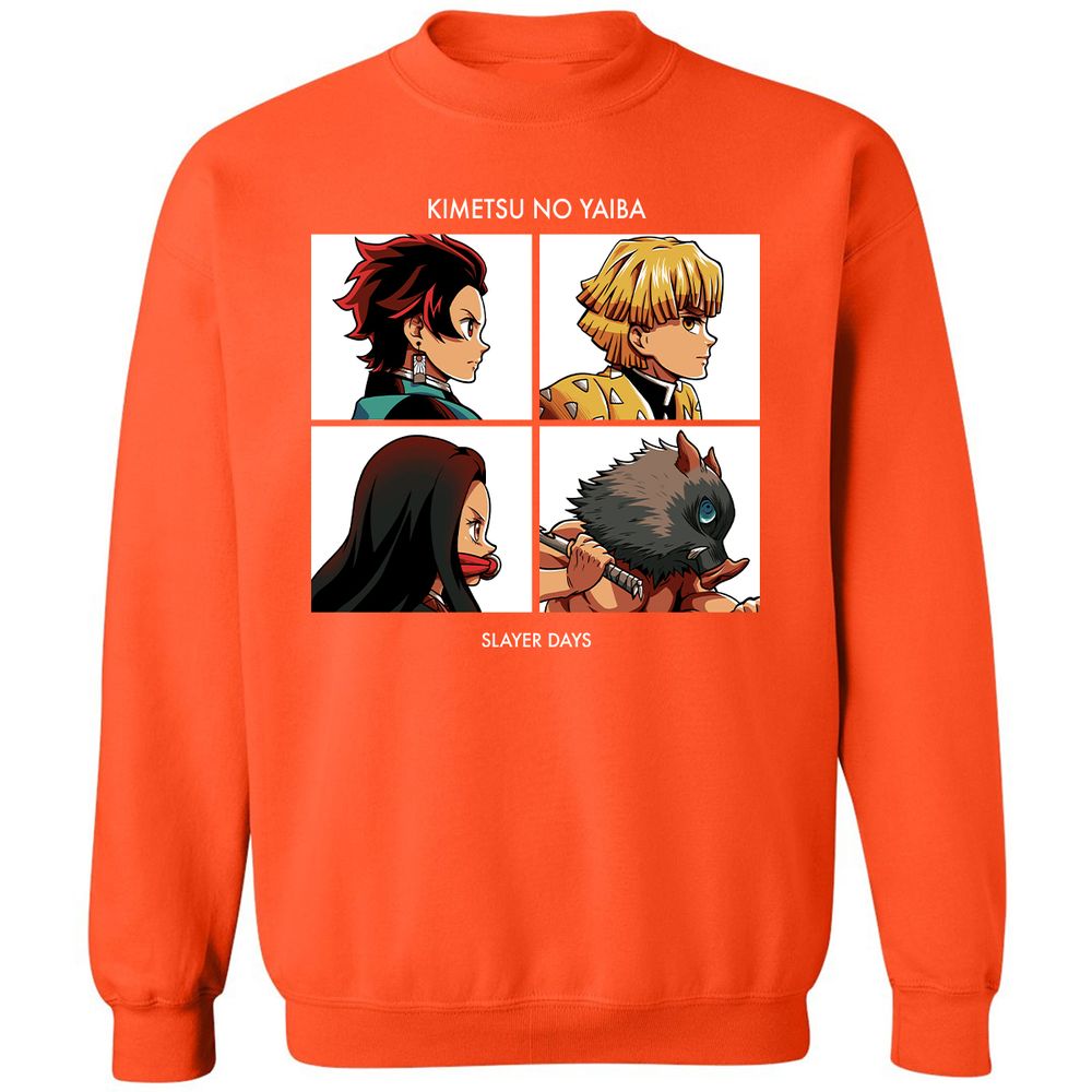 Classic Unisex Sweatshirt - ARZ1NK2N - Orange - 10