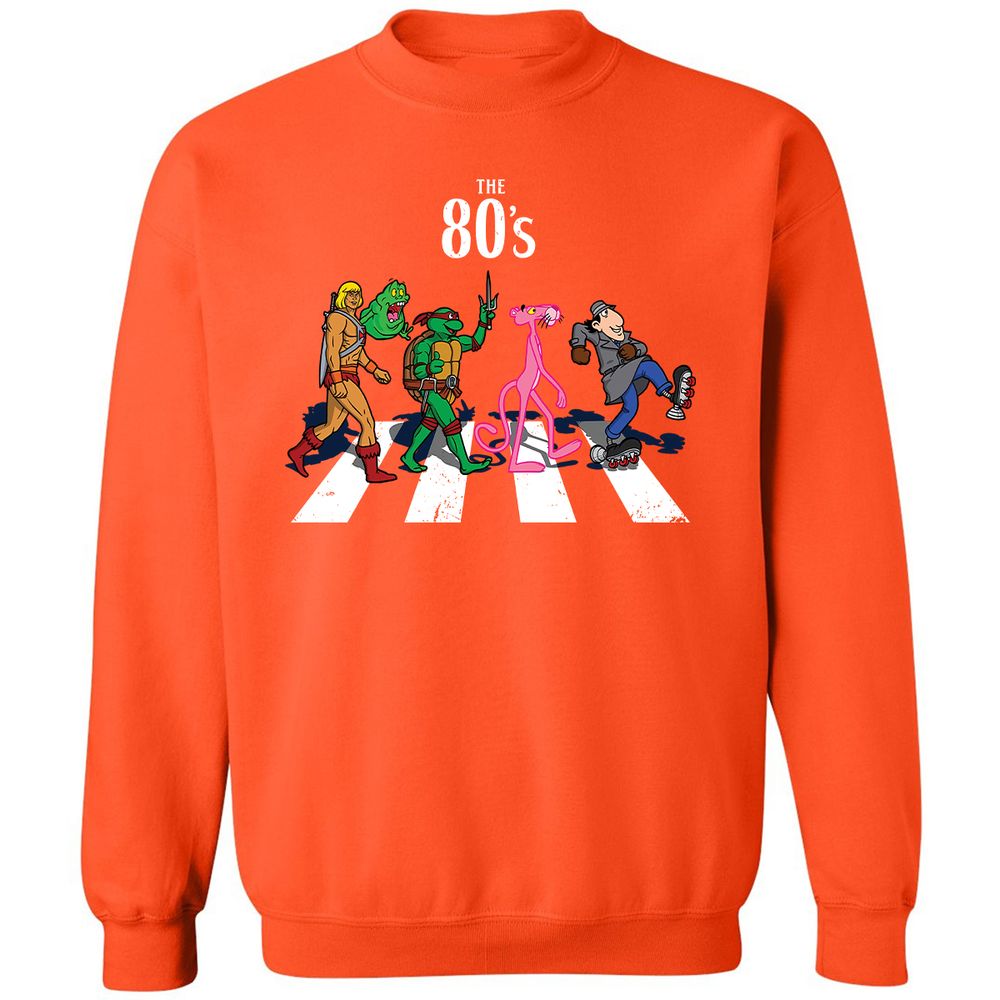 Classic Unisex Sweatshirt - HA29KV3Z - Orange - 10