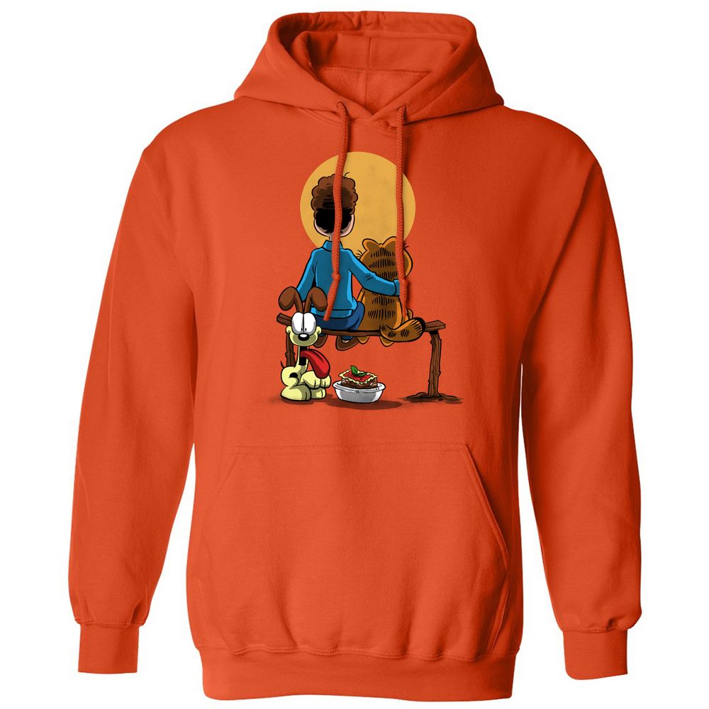 Classic Unisex Hoodie - CVHCQ5XL - Orange - 10