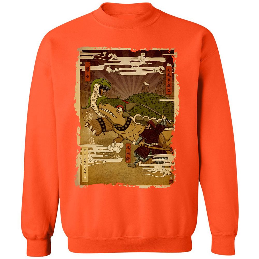 Classic Unisex Sweatshirt - 8XUYC94K - Orange - 10