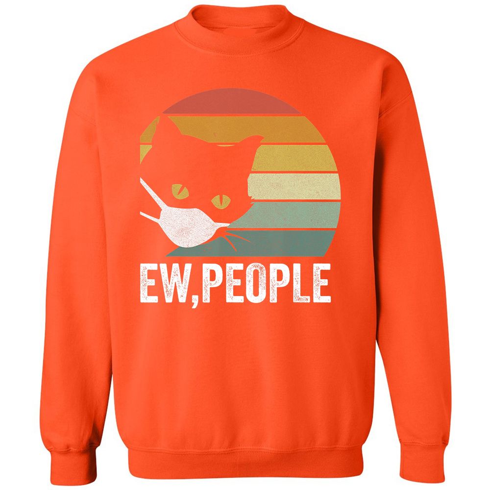Classic Unisex Sweatshirt - QRWFNPU2 - Orange - 10