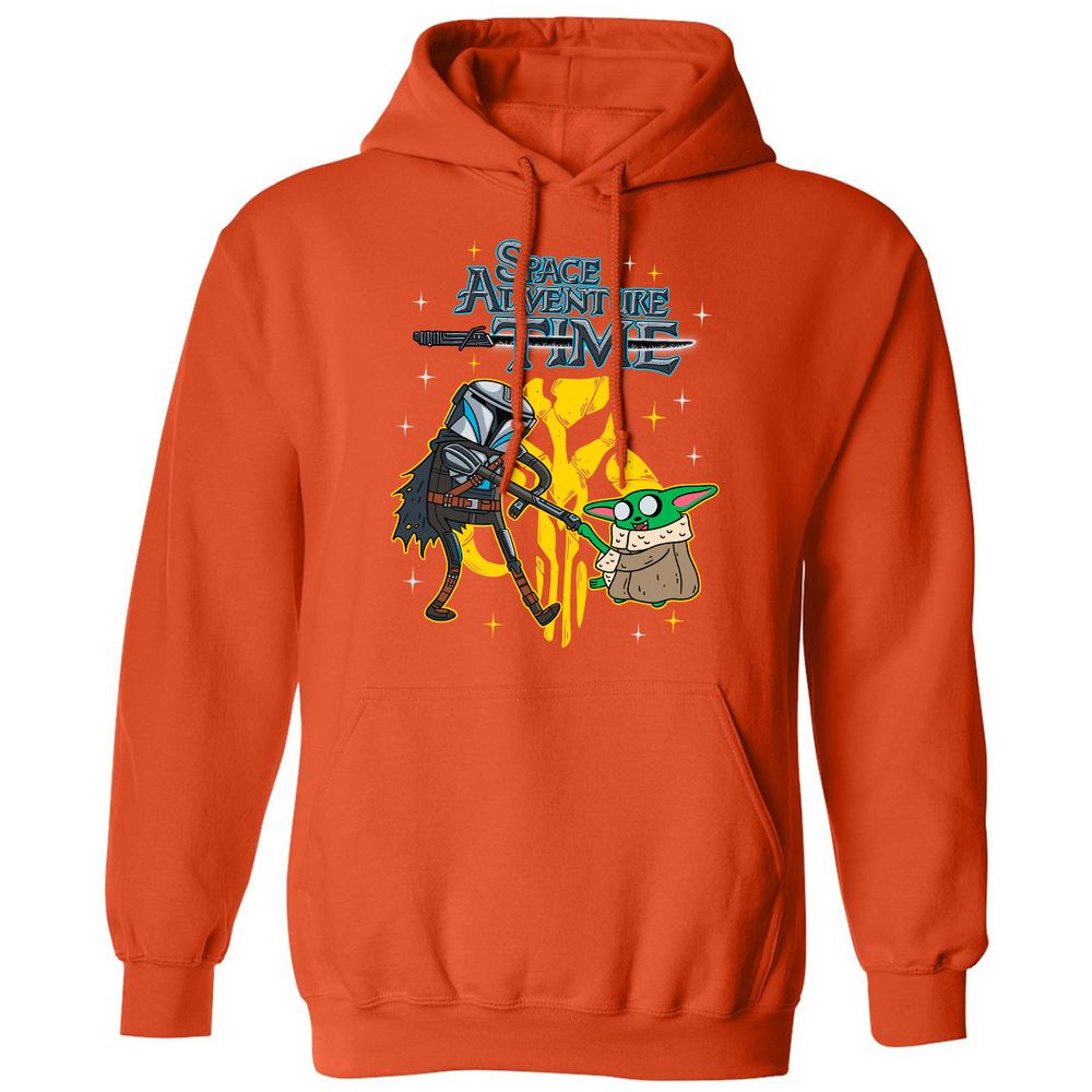 Classic Unisex Hoodie - 9URRFVMK - Orange - 10