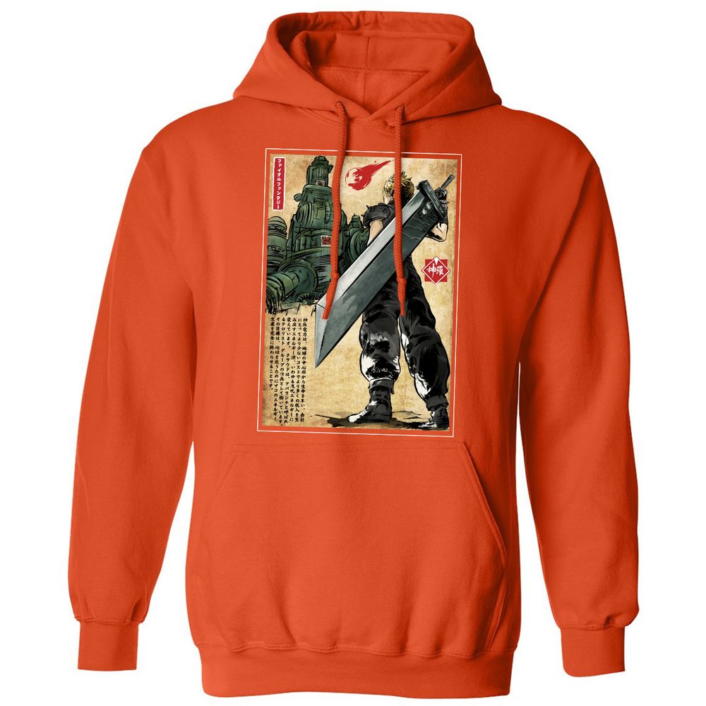Classic Unisex Hoodie - WJY6436H - Orange - 10