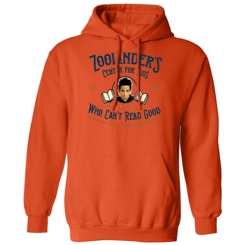 Classic Unisex Hoodie - Q5M2TVYD - Orange - 10