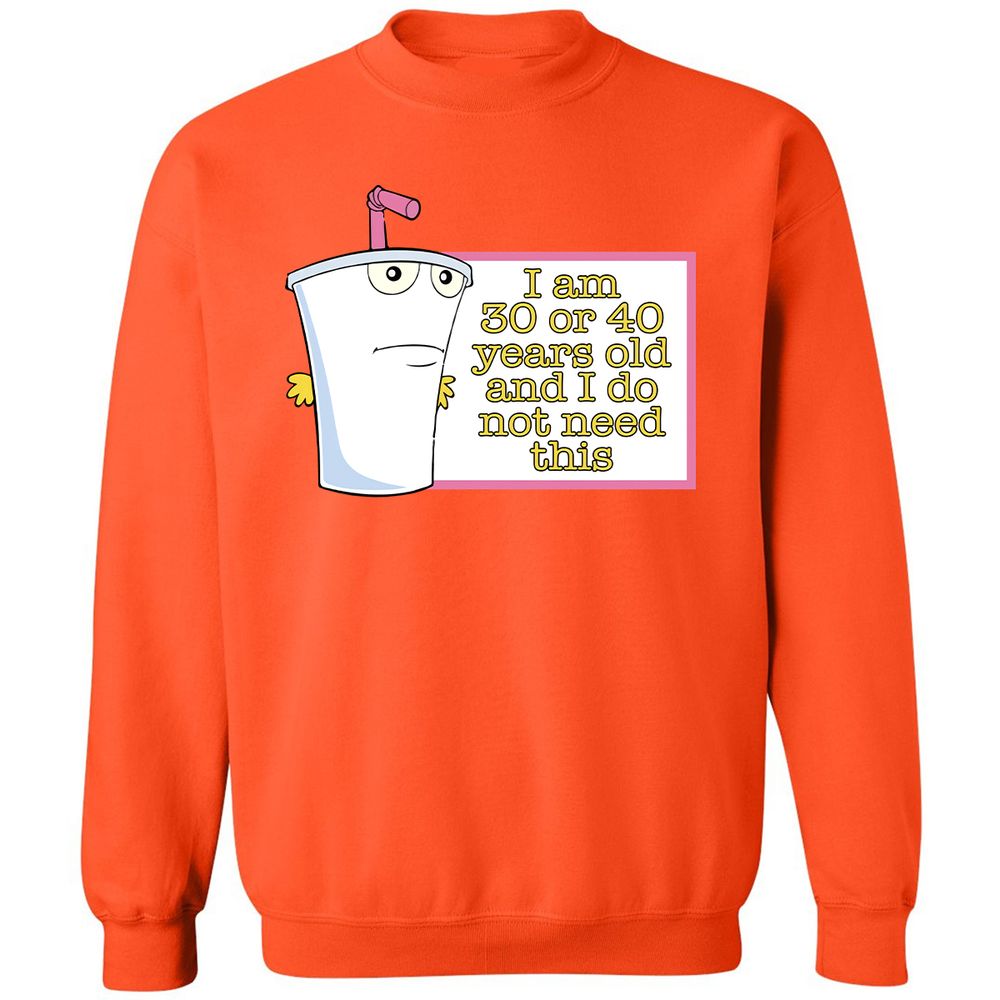 Classic Unisex Sweatshirt - RPN7D8RX - Orange - 10