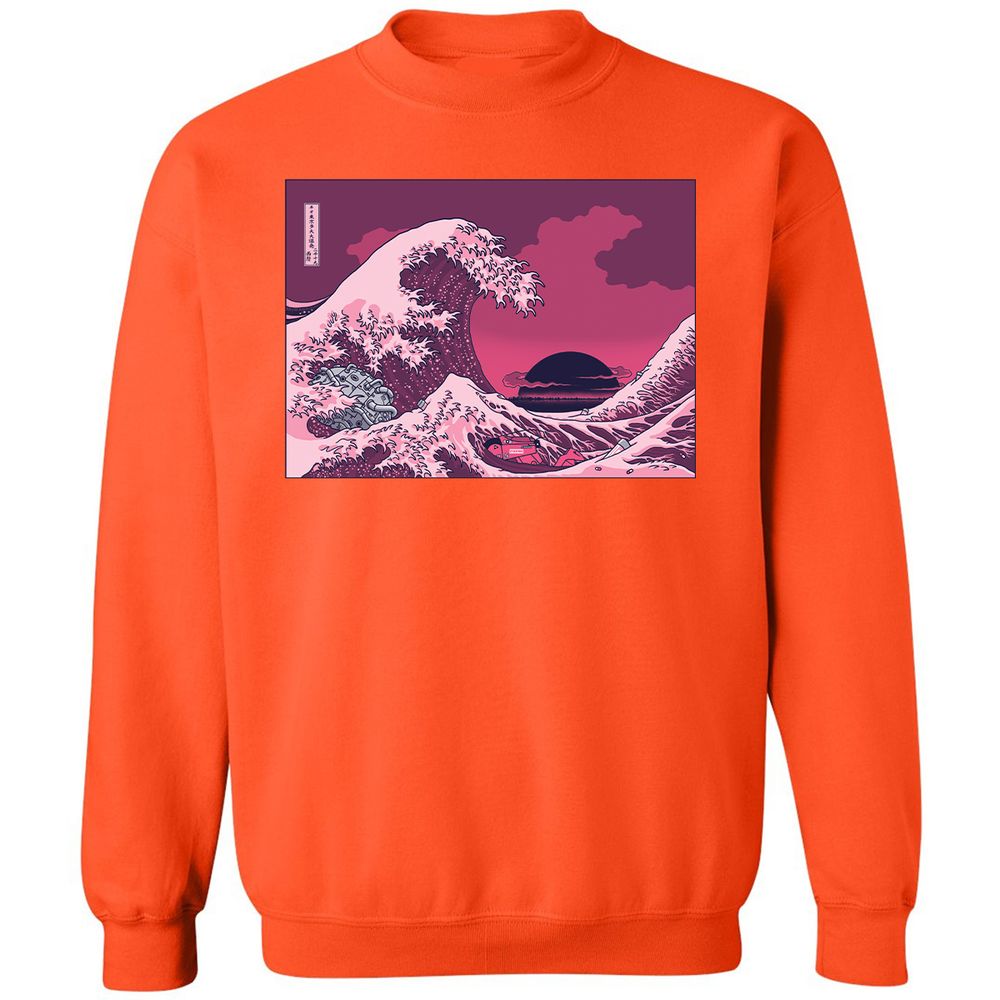 Classic Unisex Sweatshirt - W46SZ9BE - Orange - 10
