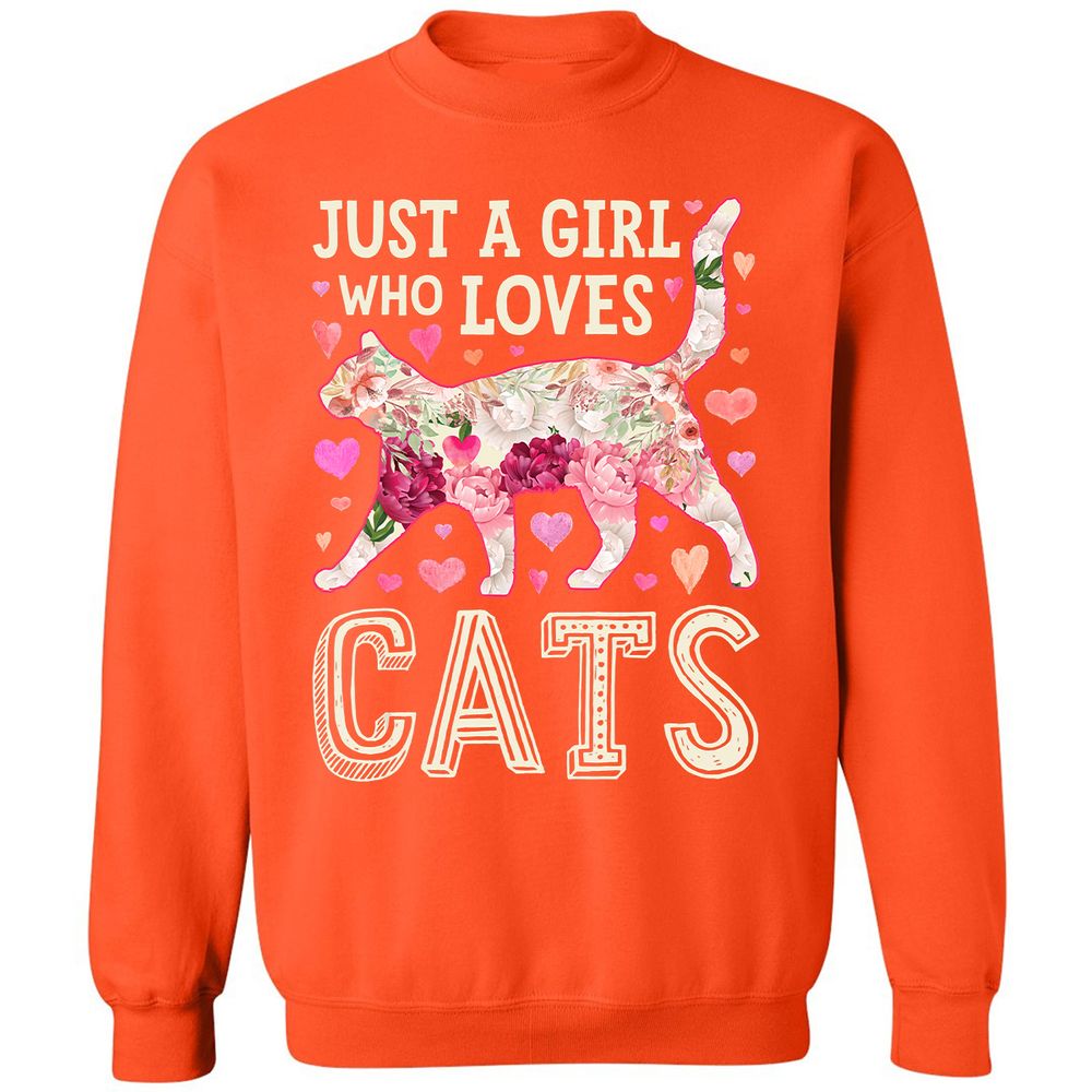 Classic Unisex Sweatshirt - DZJX3SVV - Orange - 10