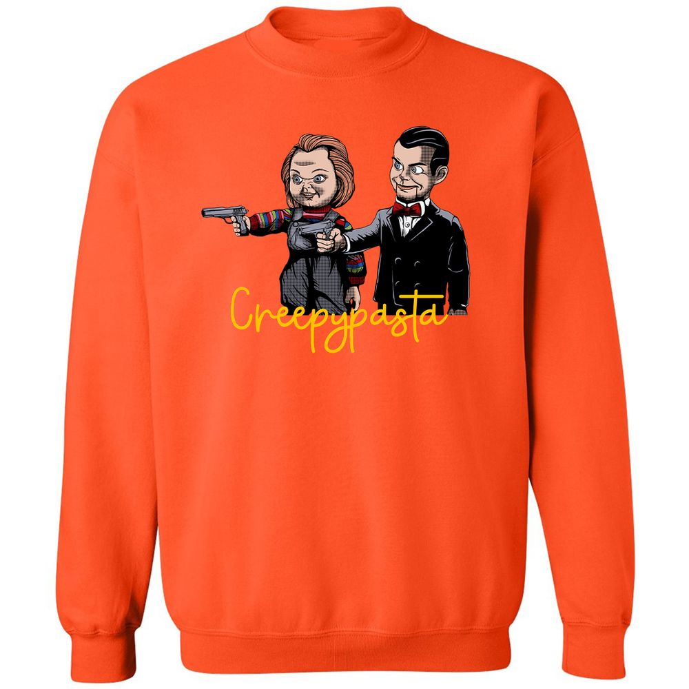 Classic Unisex Sweatshirt - NAFQUGLL - Orange - 10