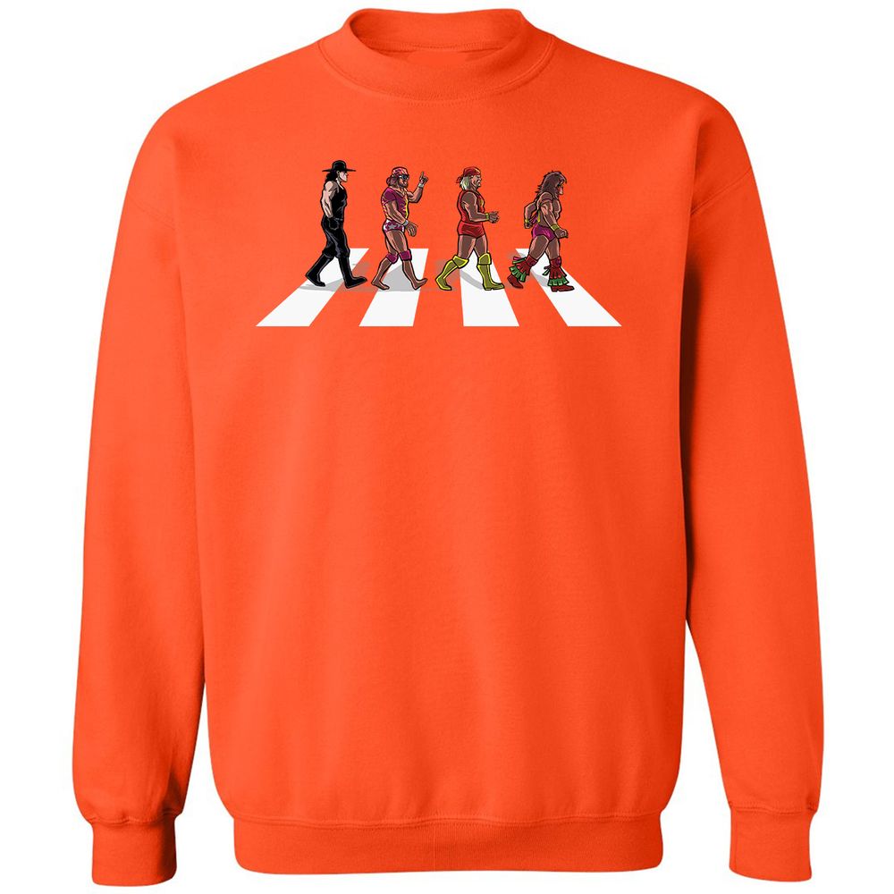 Classic Unisex Sweatshirt - TBR2LZGK - Orange - 10