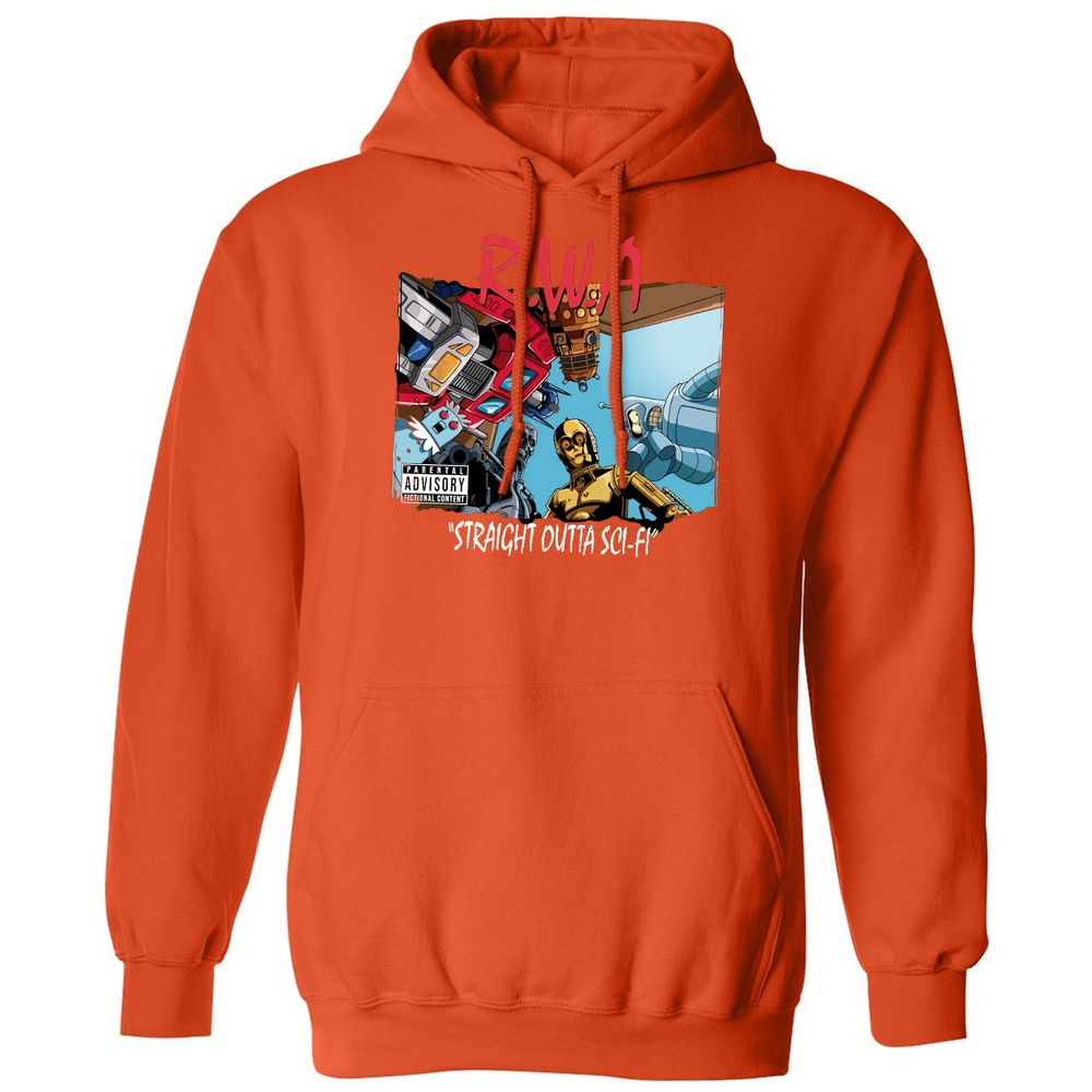 Classic Unisex Hoodie - LWMCKUN9 - Orange - 10