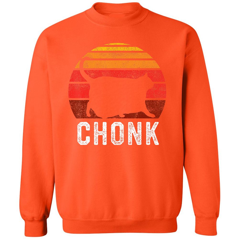 Classic Unisex Sweatshirt - RTQDP544 - Orange - 10