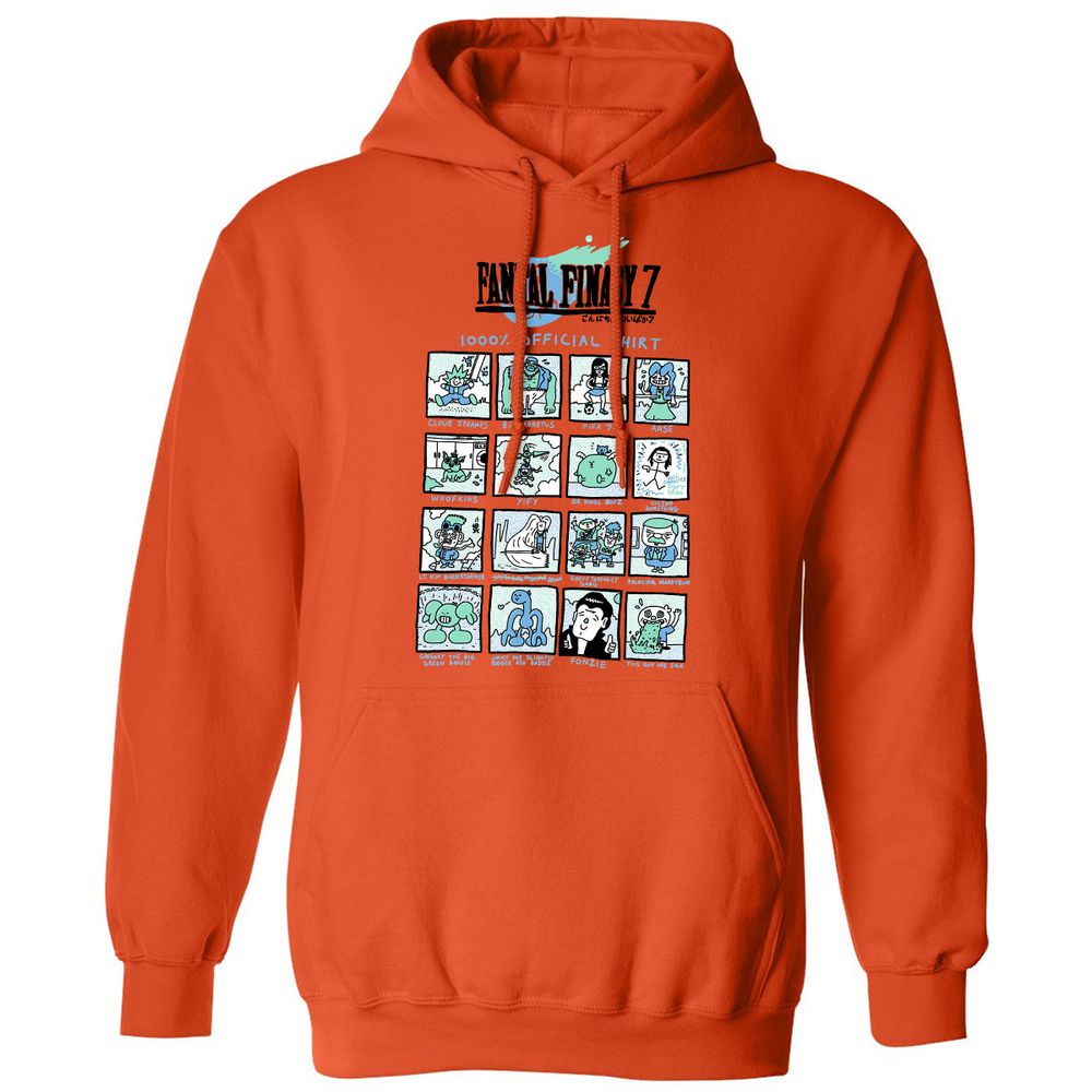 Classic Unisex Hoodie - 8SZZHHYE - Orange - 10