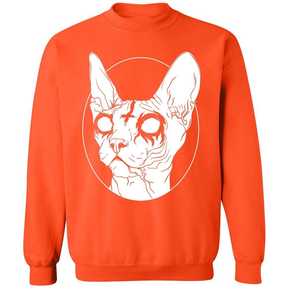 Classic Unisex Sweatshirt - ANJGNWAM - Orange - 10