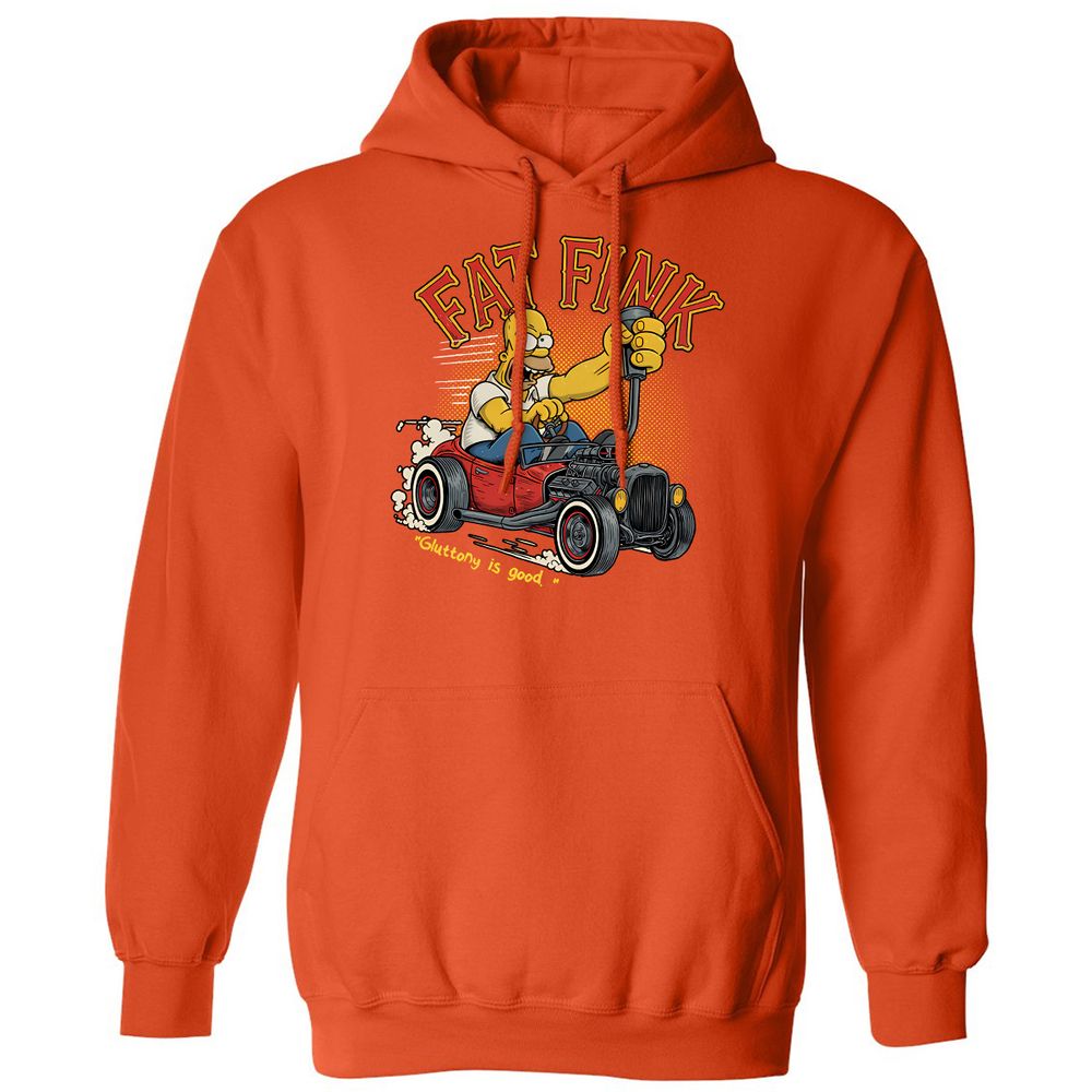 Classic Unisex Hoodie - XVQQ9H5W - Orange - 10