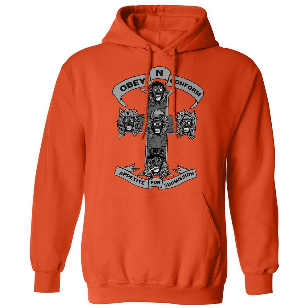 Classic Unisex Hoodie - E494JEGW - Orange - 10