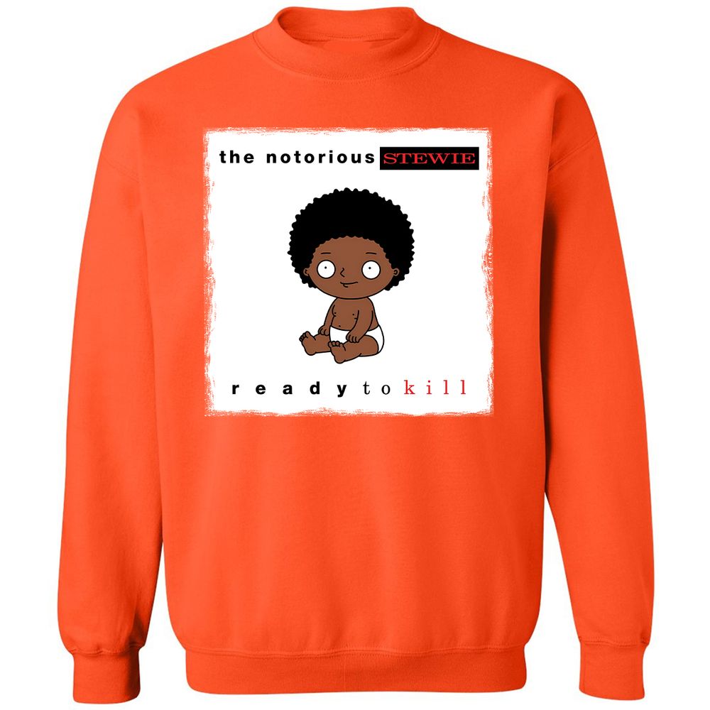 Classic Unisex Sweatshirt - QB8Q5RL3 - Orange - 10