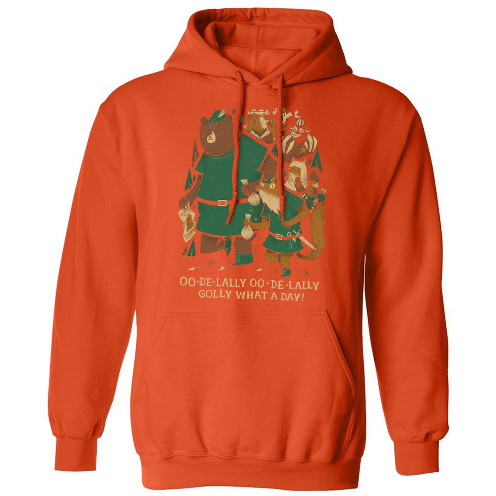 Classic Unisex Hoodie - C139DLXU - Orange - 10