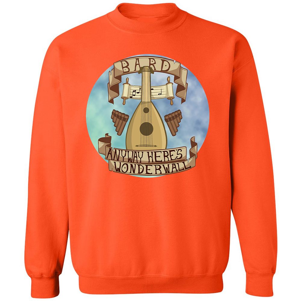 Classic Unisex Sweatshirt - FDCVFDTN - Orange - 10