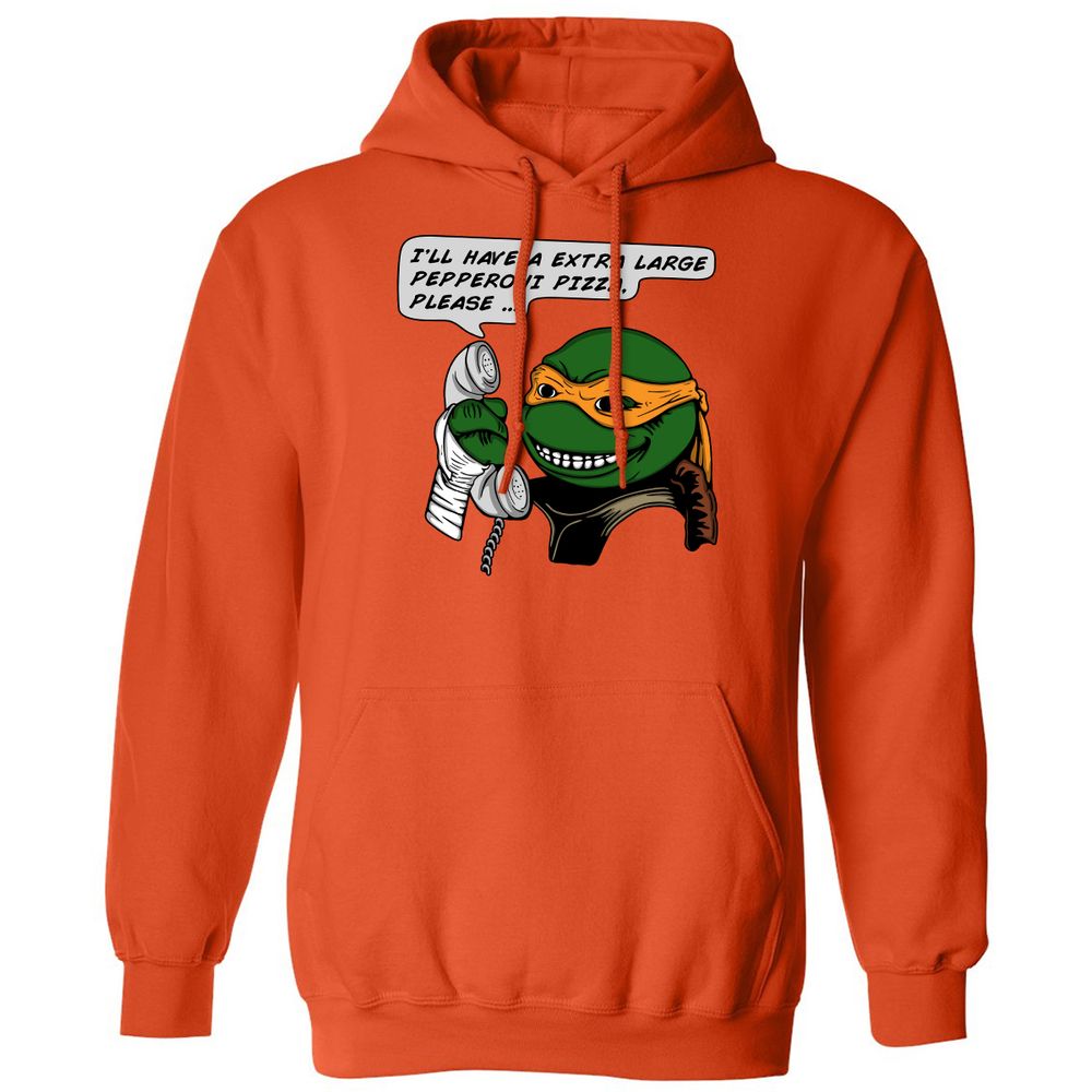 Classic Unisex Hoodie - 4RTJWFNR - Orange - 10