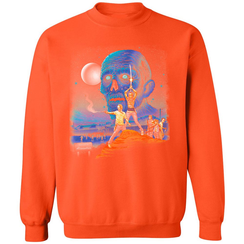 Classic Unisex Sweatshirt - 3YLE1AVC - Orange - 10