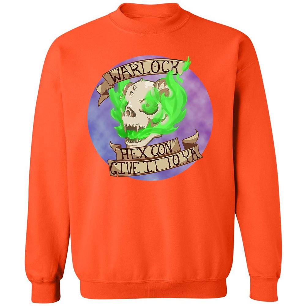 Classic Unisex Sweatshirt - P1QDWLAL - Orange - 10