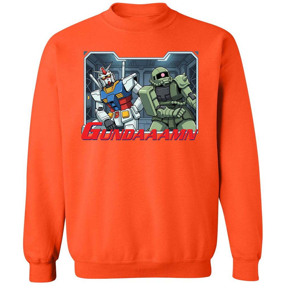 Classic Unisex Sweatshirt - 41AFFCH1 - Orange - 10